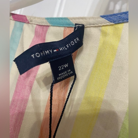 NWT Tommy Hilfiger Wrap Dress 22W - Picture 6 of 7